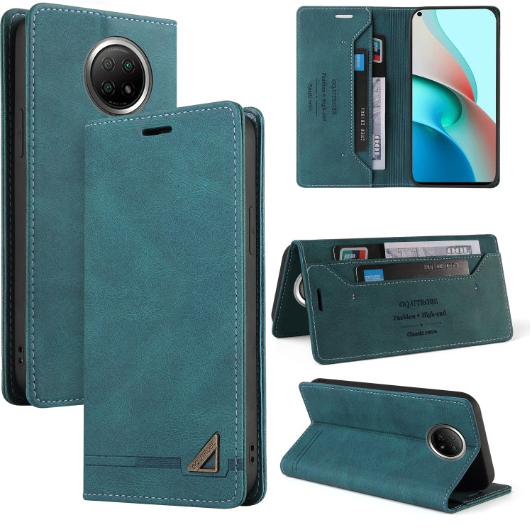 Skin Feel Anti-theft Brush Horizontal Flip Leather Case with Holder & Card Slots & Wallet, For Xiaomi Redmi Note 9 5G, For Xiaomi Redmi Note 9S, For Xiaomi Redmi Note 10 5G, For Xiaomi Redmi Note 10 Pro 5G, For Xiaomi Mi 11 Pro, For Xiaomi Mi 11 Ultra