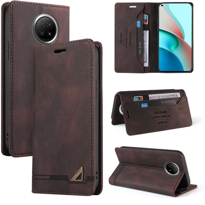 Skin Feel Anti-theft Brush Horizontal Flip Leather Case with Holder & Card Slots & Wallet, For Xiaomi Redmi Note 9 5G, For Xiaomi Redmi Note 9S, For Xiaomi Redmi Note 10 5G, For Xiaomi Redmi Note 10 Pro 5G, For Xiaomi Mi 11 Pro, For Xiaomi Mi 11 Ultra