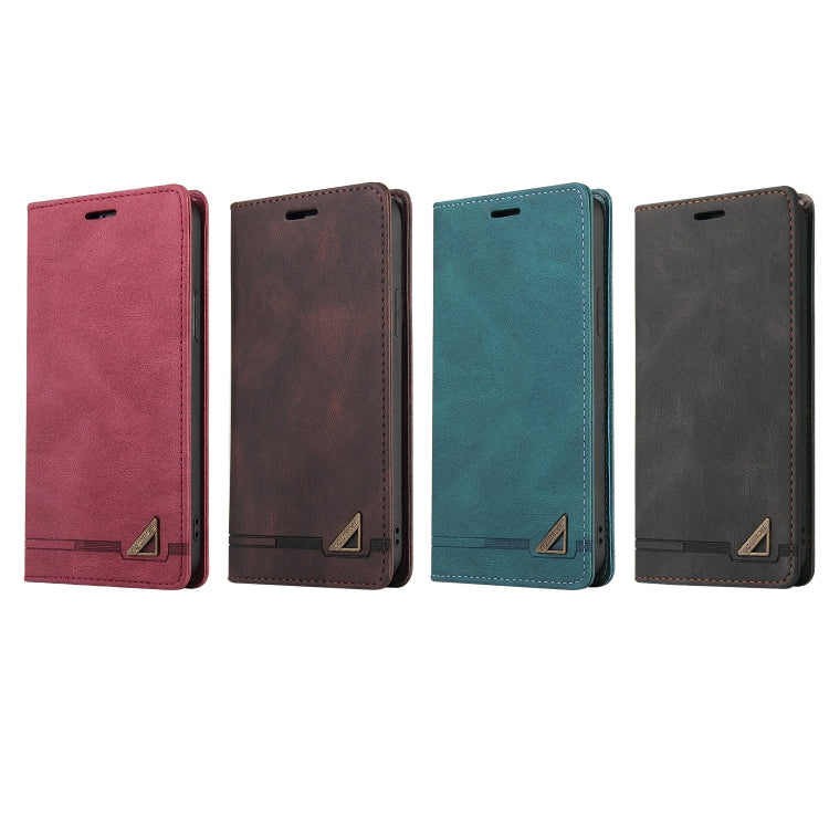 Skin Feel Anti-theft Brush Horizontal Flip Leather Case with Holder & Card Slots & Wallet, For Xiaomi Redmi Note 9 5G, For Xiaomi Redmi Note 9S, For Xiaomi Redmi Note 10 5G, For Xiaomi Redmi Note 10 Pro 5G, For Xiaomi Mi 11 Pro, For Xiaomi Mi 11 Ultra