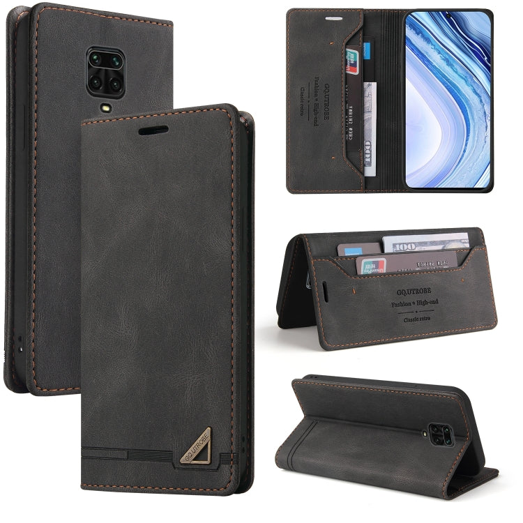 Skin Feel Anti-theft Brush Horizontal Flip Leather Case with Holder & Card Slots & Wallet, For Xiaomi Redmi Note 9 5G, For Xiaomi Redmi Note 9S, For Xiaomi Redmi Note 10 5G, For Xiaomi Redmi Note 10 Pro 5G, For Xiaomi Mi 11 Pro, For Xiaomi Mi 11 Ultra