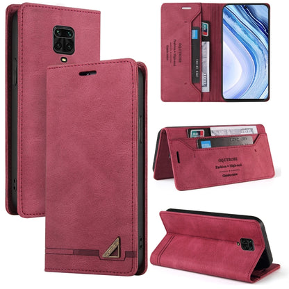 Skin Feel Anti-theft Brush Horizontal Flip Leather Case with Holder & Card Slots & Wallet, For Xiaomi Redmi Note 9 5G, For Xiaomi Redmi Note 9S, For Xiaomi Redmi Note 10 5G, For Xiaomi Redmi Note 10 Pro 5G, For Xiaomi Mi 11 Pro, For Xiaomi Mi 11 Ultra