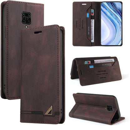 Skin Feel Anti-theft Brush Horizontal Flip Leather Case with Holder & Card Slots & Wallet, For Xiaomi Redmi Note 9 5G, For Xiaomi Redmi Note 9S, For Xiaomi Redmi Note 10 5G, For Xiaomi Redmi Note 10 Pro 5G, For Xiaomi Mi 11 Pro, For Xiaomi Mi 11 Ultra