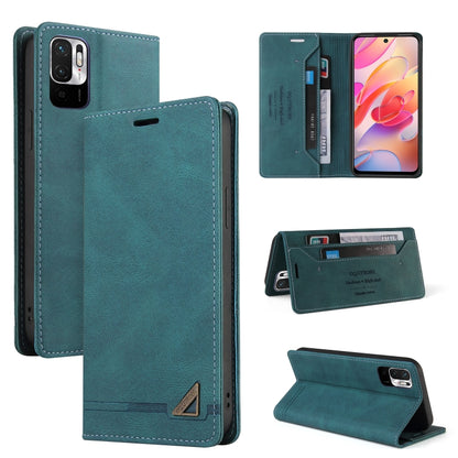 Skin Feel Anti-theft Brush Horizontal Flip Leather Case with Holder & Card Slots & Wallet, For Xiaomi Redmi Note 9 5G, For Xiaomi Redmi Note 9S, For Xiaomi Redmi Note 10 5G, For Xiaomi Redmi Note 10 Pro 5G, For Xiaomi Mi 11 Pro, For Xiaomi Mi 11 Ultra