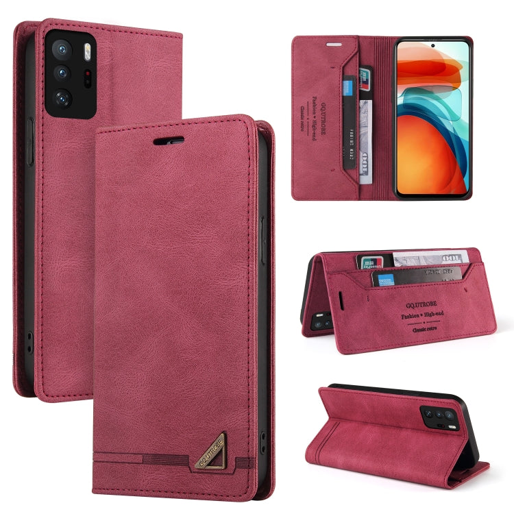Skin Feel Anti-theft Brush Horizontal Flip Leather Case with Holder & Card Slots & Wallet, For Xiaomi Redmi Note 9 5G, For Xiaomi Redmi Note 9S, For Xiaomi Redmi Note 10 5G, For Xiaomi Redmi Note 10 Pro 5G, For Xiaomi Mi 11 Pro, For Xiaomi Mi 11 Ultra