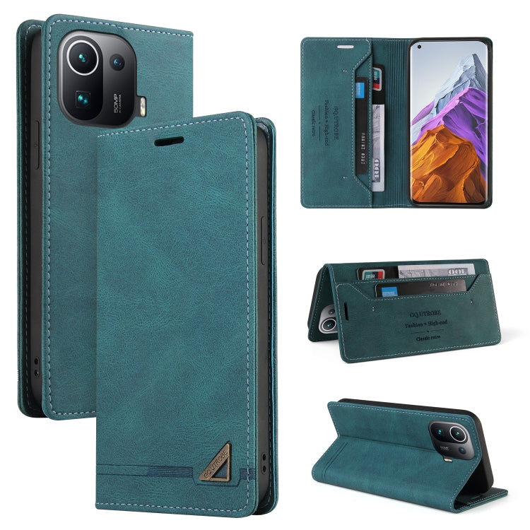 Skin Feel Anti-theft Brush Horizontal Flip Leather Case with Holder & Card Slots & Wallet, For Xiaomi Redmi Note 9 5G, For Xiaomi Redmi Note 9S, For Xiaomi Redmi Note 10 5G, For Xiaomi Redmi Note 10 Pro 5G, For Xiaomi Mi 11 Pro, For Xiaomi Mi 11 Ultra
