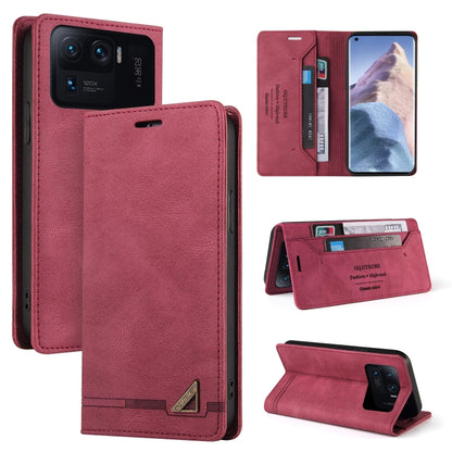 Skin Feel Anti-theft Brush Horizontal Flip Leather Case with Holder & Card Slots & Wallet, For Xiaomi Redmi Note 9 5G, For Xiaomi Redmi Note 9S, For Xiaomi Redmi Note 10 5G, For Xiaomi Redmi Note 10 Pro 5G, For Xiaomi Mi 11 Pro, For Xiaomi Mi 11 Ultra