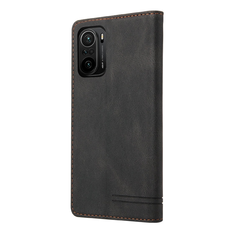 Skin Feel Anti-theft Brush Horizontal Flip Leather Case with Holder & Card Slots & Wallet, For Xiaomi Poco F3, For Xiaomi Mi 10 5G, For Xiaomi Mi 10 Lite 5G, For Xiaomi Mi 10T Lite 5G, For Xiaomi Mi 10T Pro 5G, For Xiaomi Mi 11