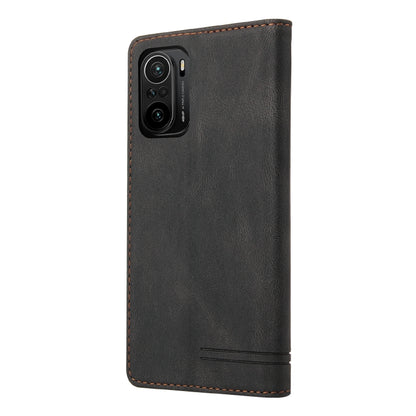Skin Feel Anti-theft Brush Horizontal Flip Leather Case with Holder & Card Slots & Wallet, For Xiaomi Poco F3, For Xiaomi Mi 10 5G, For Xiaomi Mi 10 Lite 5G, For Xiaomi Mi 10T Lite 5G, For Xiaomi Mi 10T Pro 5G, For Xiaomi Mi 11