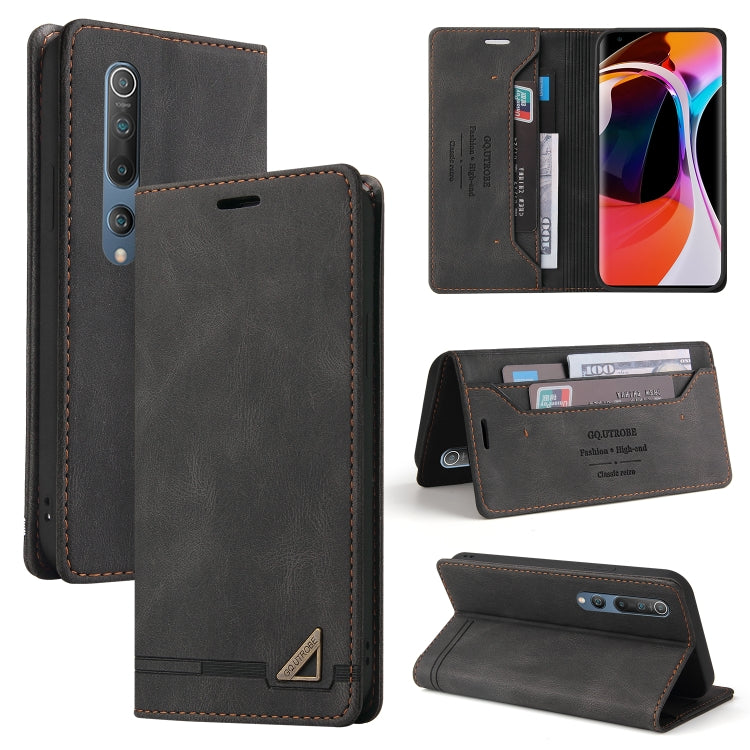 Skin Feel Anti-theft Brush Horizontal Flip Leather Case with Holder & Card Slots & Wallet, For Xiaomi Poco F3, For Xiaomi Mi 10 5G, For Xiaomi Mi 10 Lite 5G, For Xiaomi Mi 10T Lite 5G, For Xiaomi Mi 10T Pro 5G, For Xiaomi Mi 11