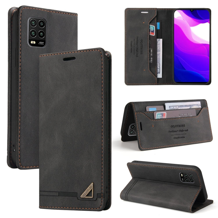 Skin Feel Anti-theft Brush Horizontal Flip Leather Case with Holder & Card Slots & Wallet, For Xiaomi Poco F3, For Xiaomi Mi 10 5G, For Xiaomi Mi 10 Lite 5G, For Xiaomi Mi 10T Lite 5G, For Xiaomi Mi 10T Pro 5G, For Xiaomi Mi 11