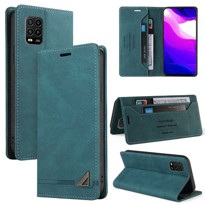 Skin Feel Anti-theft Brush Horizontal Flip Leather Case with Holder & Card Slots & Wallet, For Xiaomi Poco F3, For Xiaomi Mi 10 5G, For Xiaomi Mi 10 Lite 5G, For Xiaomi Mi 10T Lite 5G, For Xiaomi Mi 10T Pro 5G, For Xiaomi Mi 11
