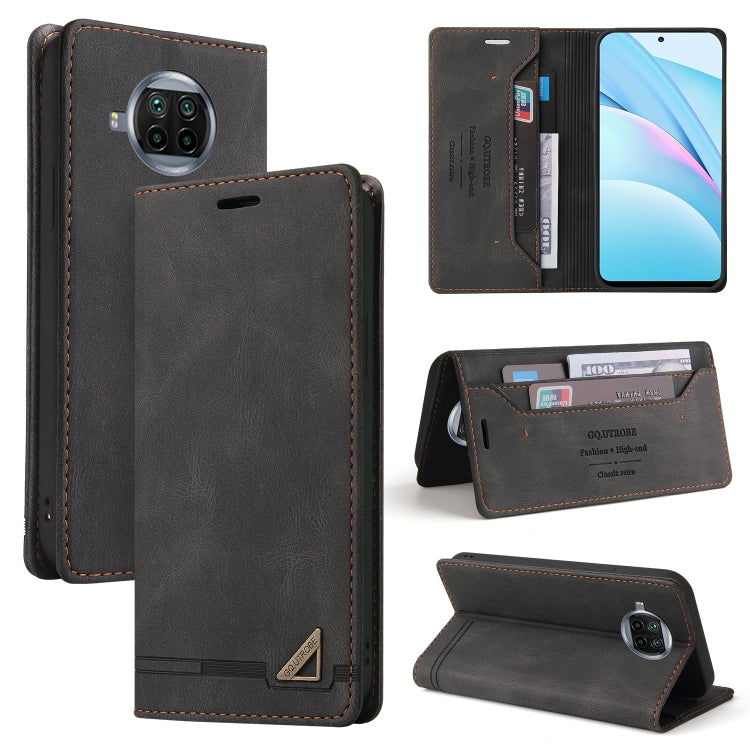 Skin Feel Anti-theft Brush Horizontal Flip Leather Case with Holder & Card Slots & Wallet, For Xiaomi Poco F3, For Xiaomi Mi 10 5G, For Xiaomi Mi 10 Lite 5G, For Xiaomi Mi 10T Lite 5G, For Xiaomi Mi 10T Pro 5G, For Xiaomi Mi 11
