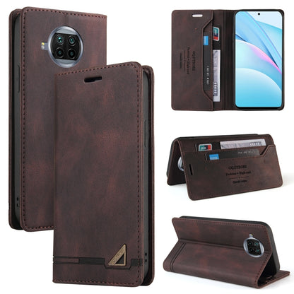 Skin Feel Anti-theft Brush Horizontal Flip Leather Case with Holder & Card Slots & Wallet, For Xiaomi Poco F3, For Xiaomi Mi 10 5G, For Xiaomi Mi 10 Lite 5G, For Xiaomi Mi 10T Lite 5G, For Xiaomi Mi 10T Pro 5G, For Xiaomi Mi 11