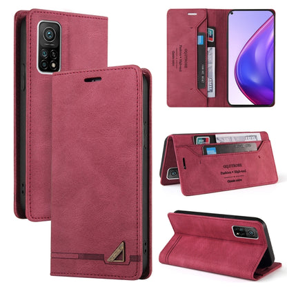 Skin Feel Anti-theft Brush Horizontal Flip Leather Case with Holder & Card Slots & Wallet, For Xiaomi Poco F3, For Xiaomi Mi 10 5G, For Xiaomi Mi 10 Lite 5G, For Xiaomi Mi 10T Lite 5G, For Xiaomi Mi 10T Pro 5G, For Xiaomi Mi 11