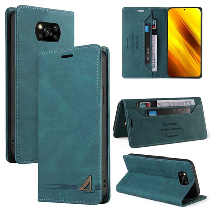Skin Feel Anti-theft Brush Horizontal Flip Leather Case with Holder & Card Slots & Wallet, For Xiaomi Mi A3, For Xiaomi Mi CC9 / Mi 9 Lite, For Xiaomi Mi CC9 Pro, For Xiaomi Poco X3 NFC