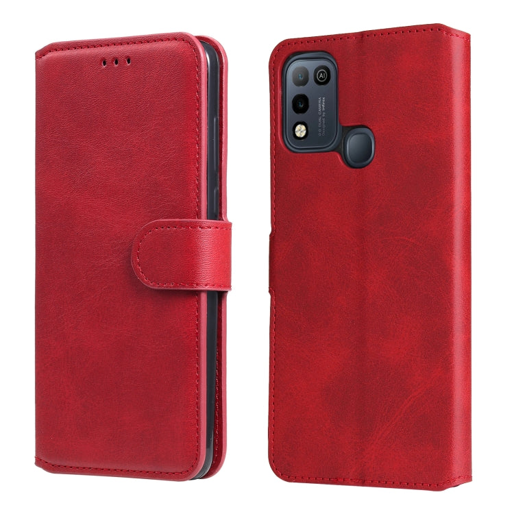 Classic Calf Texture PU + TPU Horizontal Flip Leather Case with Holder & Card Slots & Wallet, For Infinix Hot 10 Play, For Infinix Hot 10, For Infinix Hot 10s, For Infinix Smart 5