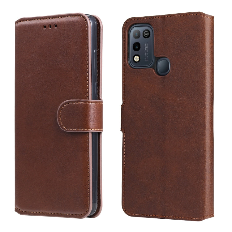 Classic Calf Texture PU + TPU Horizontal Flip Leather Case with Holder & Card Slots & Wallet, For Infinix Hot 10 Play, For Infinix Hot 10, For Infinix Hot 10s, For Infinix Smart 5