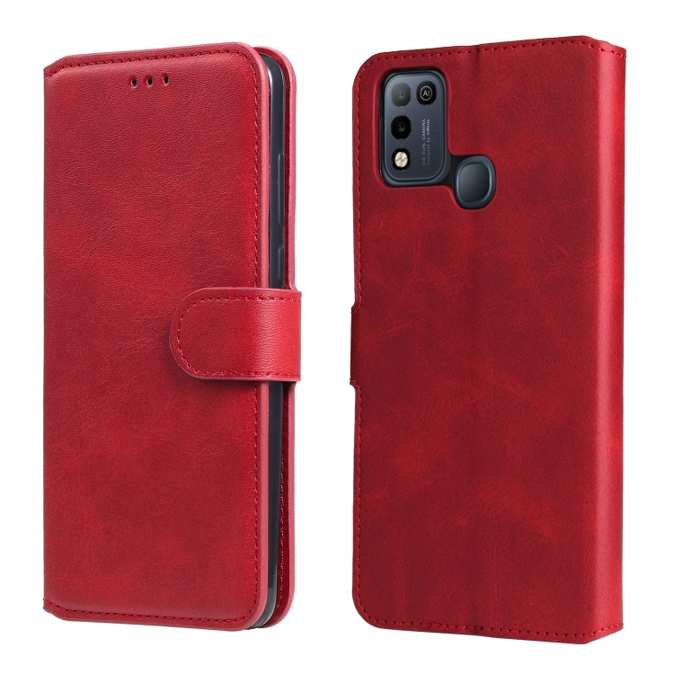 Classic Calf Texture PU + TPU Horizontal Flip Leather Case with Holder & Card Slots & Wallet, For Infinix Hot 10 Play, For Infinix Hot 10, For Infinix Hot 10s, For Infinix Smart 5