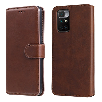 Classic Calf Texture PU + TPU Horizontal Flip Leather Case with Holder & Card Slots & Wallet, For Infinix Zero 8, For Tecno Spark 6 Go, For Xiaomi Redmi 10, For Nokia C10 / C20