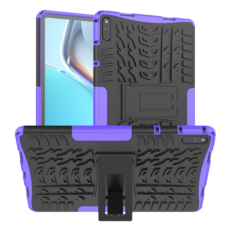 Tire Texture Shockproof TPU+PC Protective Case with Holder, For Xiaomi Redmi 10, For Huawei MatePad 11