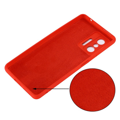 Solid Color Liquid Silicone Dropproof Full Coverage Protective Case, For ZTE Blade V30, For Xiaomi 11T 5G, For Xiaomi Redmi 10