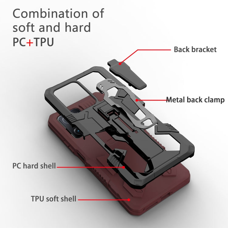 Armor Warrior Shockproof PC + TPU Protective Case, For Xiaomi Mi 11T / 11T Pro