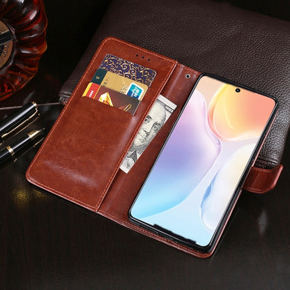 idewei Crazy Horse Texture Horizontal Flip Leather Case with Holder & Card Slots & Wallet, For vivo X70, For vivo X70 Pro, For vivo X70 Pro+