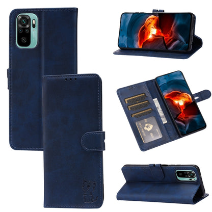 Embossed Happy Cat Pattern Horizontal Flip Leather Case with Holder & Card Slots & Wallet, For Xiaomi Redmi Note 10 Pro 5G, For Xiaomi Redmi 10, For Xiaomi Mi 11, For Xiaomi Mi 11T