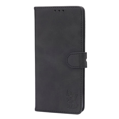 Embossed Happy Cat Pattern Horizontal Flip Leather Case with Holder & Card Slots & Wallet, For Xiaomi Mi 11 Ultra, For Xiaomi Mi 11 Lite, For Google Pixel 5a 5G, For Google Pixel 5 XL