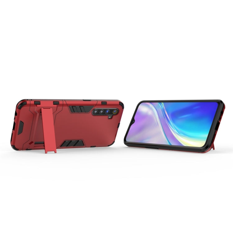 Shockproof PC + TPU Protective Case with Holder, For OnePlus 7T, For OPPO Realme XT & K5