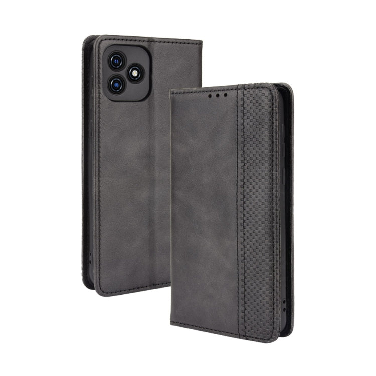 Magnetic Buckle Retro Crazy Horse Texture Horizontal Flip Leather Case with Holder & Card Slots & Photo Frame, For Fujitsu Arrows WE, For Blackview Oscal C20, For Nokia C30, For Nokia C50 5G, For Oukitel WP13 5G, For Aquos Sense6