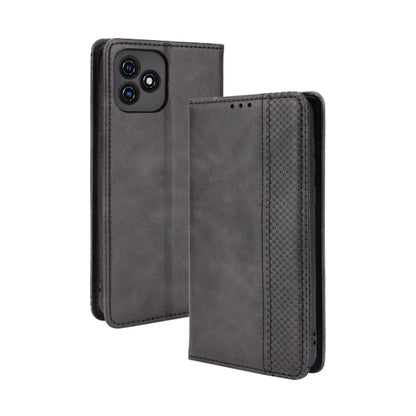 Magnetic Buckle Retro Crazy Horse Texture Horizontal Flip Leather Case with Holder & Card Slots & Photo Frame, For Fujitsu Arrows WE, For Blackview Oscal C20, For Nokia C30, For Nokia C50 5G, For Oukitel WP13 5G, For Aquos Sense6