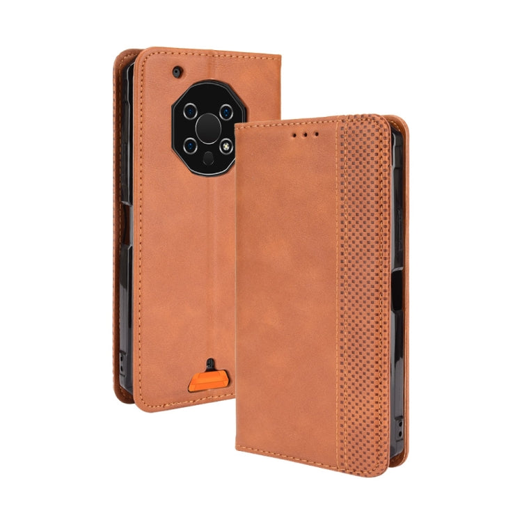 Magnetic Buckle Retro Crazy Horse Texture Horizontal Flip Leather Case with Holder & Card Slots & Photo Frame, For Fujitsu Arrows WE, For Blackview Oscal C20, For Nokia C30, For Nokia C50 5G, For Oukitel WP13 5G, For Aquos Sense6