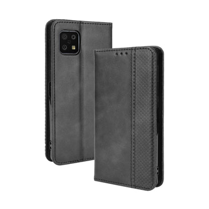 Magnetic Buckle Retro Crazy Horse Texture Horizontal Flip Leather Case with Holder & Card Slots & Photo Frame, For Fujitsu Arrows WE, For Blackview Oscal C20, For Nokia C30, For Nokia C50 5G, For Oukitel WP13 5G, For Aquos Sense6