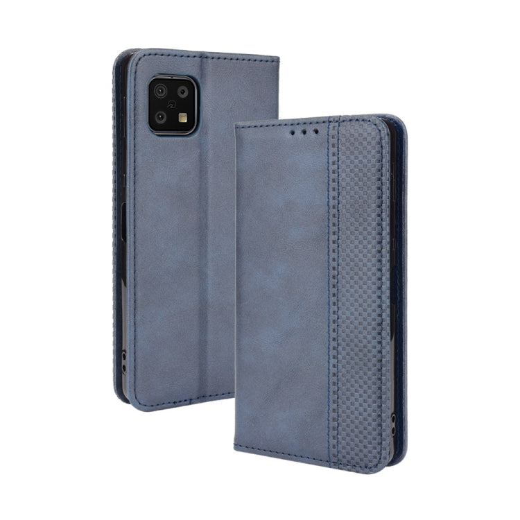 Magnetic Buckle Retro Crazy Horse Texture Horizontal Flip Leather Case with Holder & Card Slots & Photo Frame, For Fujitsu Arrows WE, For Blackview Oscal C20, For Nokia C30, For Nokia C50 5G, For Oukitel WP13 5G, For Aquos Sense6