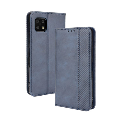 Magnetic Buckle Retro Crazy Horse Texture Horizontal Flip Leather Case with Holder & Card Slots & Photo Frame, For Fujitsu Arrows WE, For Blackview Oscal C20, For Nokia C30, For Nokia C50 5G, For Oukitel WP13 5G, For Aquos Sense6
