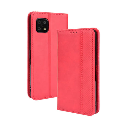 Magnetic Buckle Retro Crazy Horse Texture Horizontal Flip Leather Case with Holder & Card Slots & Photo Frame, For Fujitsu Arrows WE, For Blackview Oscal C20, For Nokia C30, For Nokia C50 5G, For Oukitel WP13 5G, For Aquos Sense6
