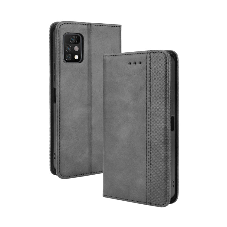 Magnetic Buckle Retro Crazy Horse Texture Horizontal Flip Leather Case with Holder & Card Slots & Photo Frame, For Aquos Zero6, For Umidigi A11 Pro Max
