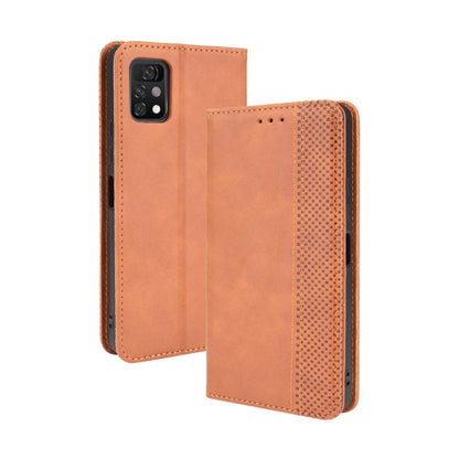 Magnetic Buckle Retro Crazy Horse Texture Horizontal Flip Leather Case with Holder & Card Slots & Photo Frame, For Aquos Zero6, For Umidigi A11 Pro Max