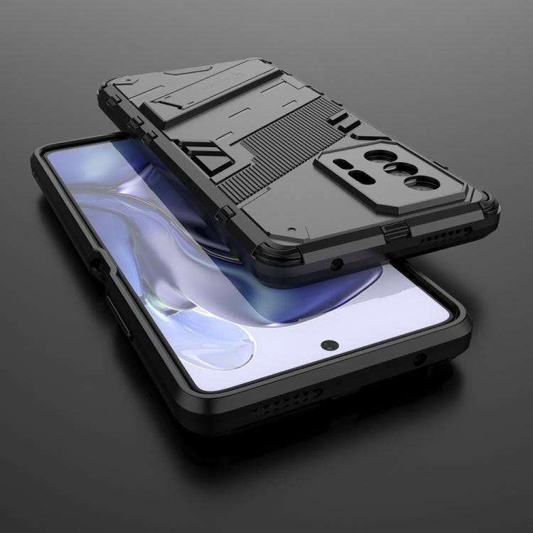 Punk Armor 2 in 1 PC + TPU Shockproof Case with Invisible Holder, For Xiaomi Mi 11T / 11T Pro