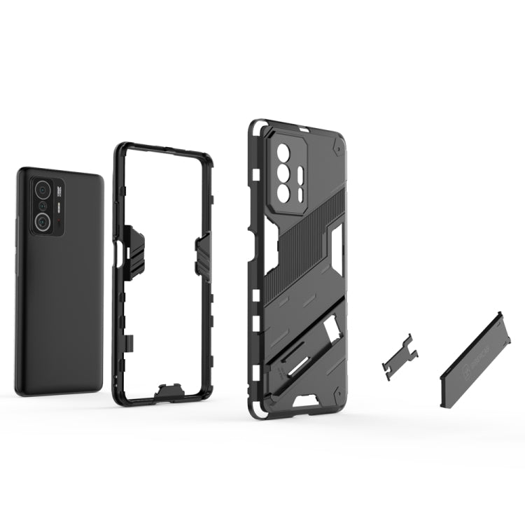 Punk Armor 2 in 1 PC + TPU Shockproof Case with Invisible Holder, For Xiaomi Mi 11T / 11T Pro