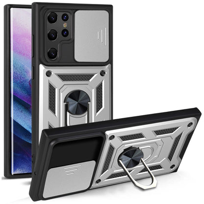 Sliding Camera Cover Design TPU+PC Protective Case, For Samaung Galaxy S22 5G, For Samaung Galaxy S22+ 5G, For Samaung Galaxy S22 Ultra 5G, For Xiaomi Mix 4
