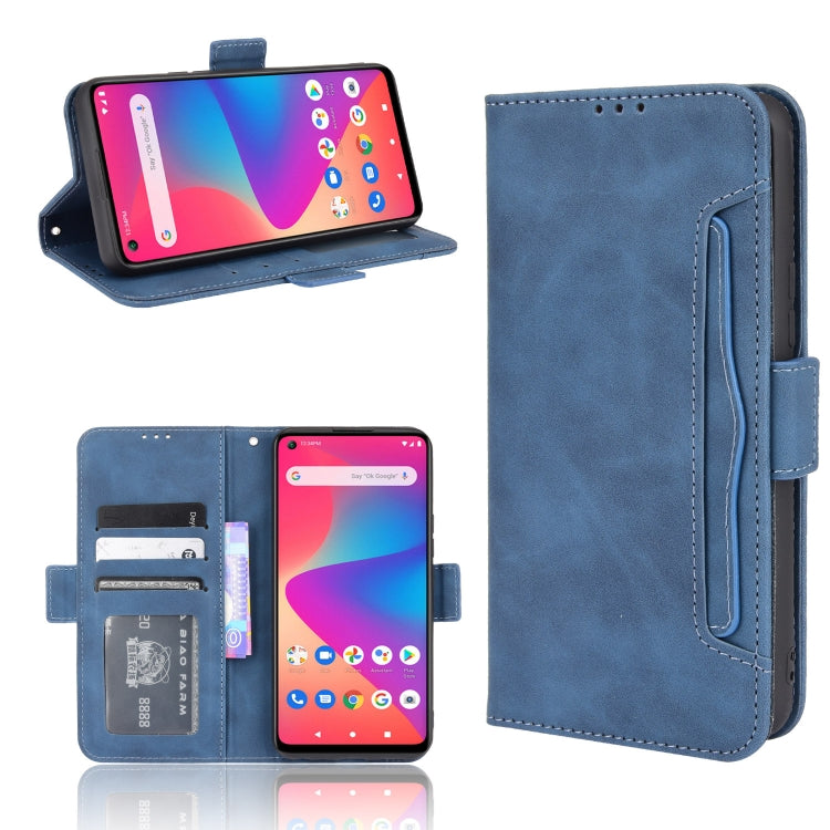 Skin Feel Calf Pattern Horizontal Flip Leather Case with Holder & Card Slots & Photo Frame, For ZTE Blade V30 Vita / V2022, For BLU G91, For Fujitsu Arrows We, For Blackview Oscal C20