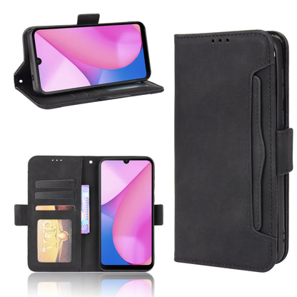 Skin Feel Calf Pattern Horizontal Flip Leather Case with Holder & Card Slots & Photo Frame, For ZTE Blade V30 Vita / V2022, For BLU G91, For Fujitsu Arrows We, For Blackview Oscal C20
