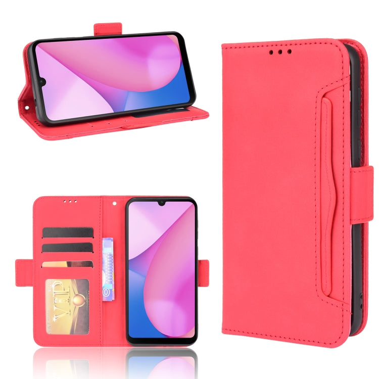 Skin Feel Calf Pattern Horizontal Flip Leather Case with Holder & Card Slots & Photo Frame, For ZTE Blade V30 Vita / V2022, For BLU G91, For Fujitsu Arrows We, For Blackview Oscal C20