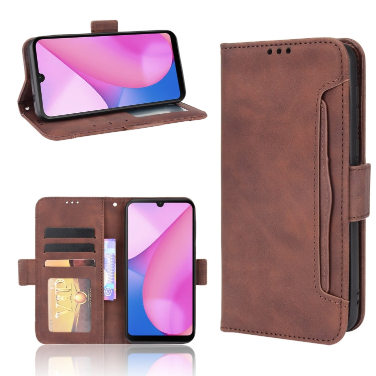 Skin Feel Calf Pattern Horizontal Flip Leather Case with Holder & Card Slots & Photo Frame, For ZTE Blade V30 Vita / V2022, For BLU G91, For Fujitsu Arrows We, For Blackview Oscal C20