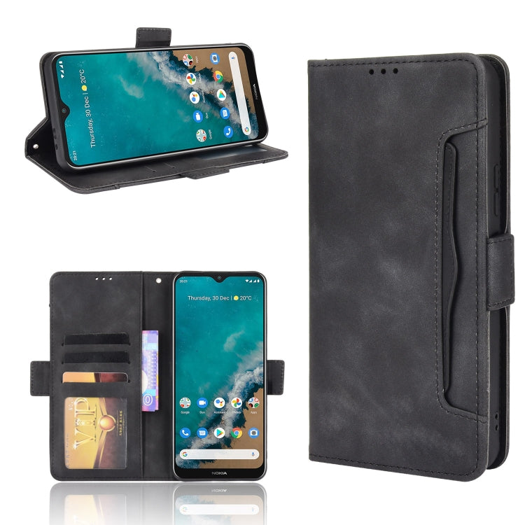 Skin Feel Calf Pattern Horizontal Flip Leather Case with Holder & Card Slots & Photo Frame, For Motorola Moto G50 5G Oversea Version, For OPPO Realme 8i, For vivo Y33S / Y21 / Y21S, For Nokia G50 5G