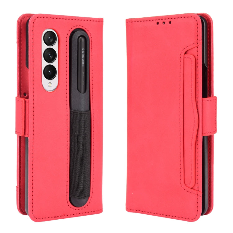Skin Feel Calf Pattern Horizontal Flip Leather Case with Holder & Card Slots & Photo Frame, For Samsung Galaxy Z Fold3 5G(Pen Slot), For Xiaomi 11T / 11T Pro, For Xiaomi Civi, For ZTE Blade A31