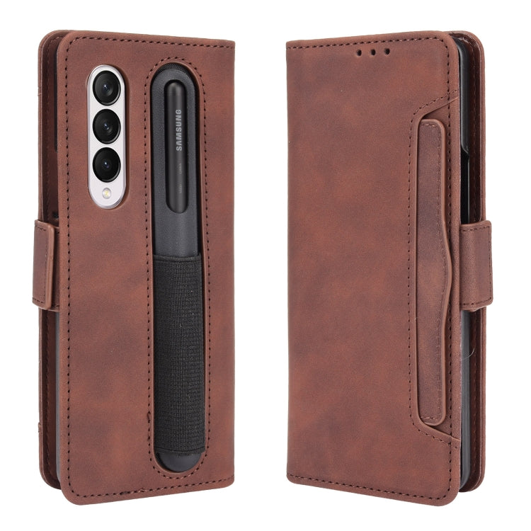 Skin Feel Calf Pattern Horizontal Flip Leather Case with Holder & Card Slots & Photo Frame, For Samsung Galaxy Z Fold3 5G(Pen Slot), For Xiaomi 11T / 11T Pro, For Xiaomi Civi, For ZTE Blade A31