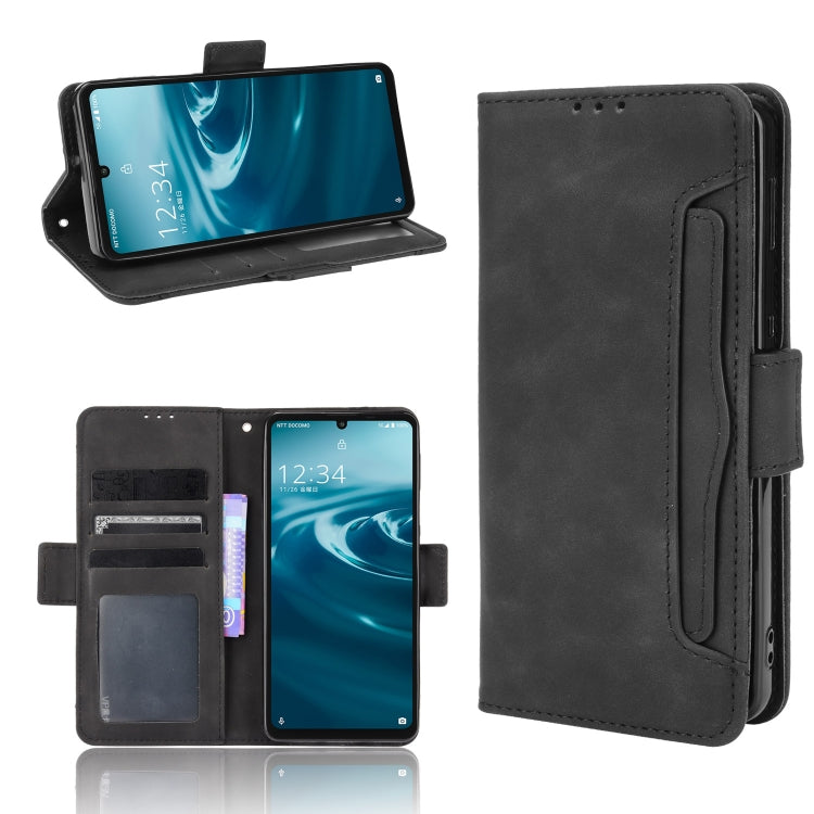 Skin Feel Calf Pattern Horizontal Flip Leather Case with Holder & Card Slots & Photo Frame, For Oukitel WP13 5G, For Honor 50, For Sharp Aquos Sense6, For Sharp Aquos Zero6